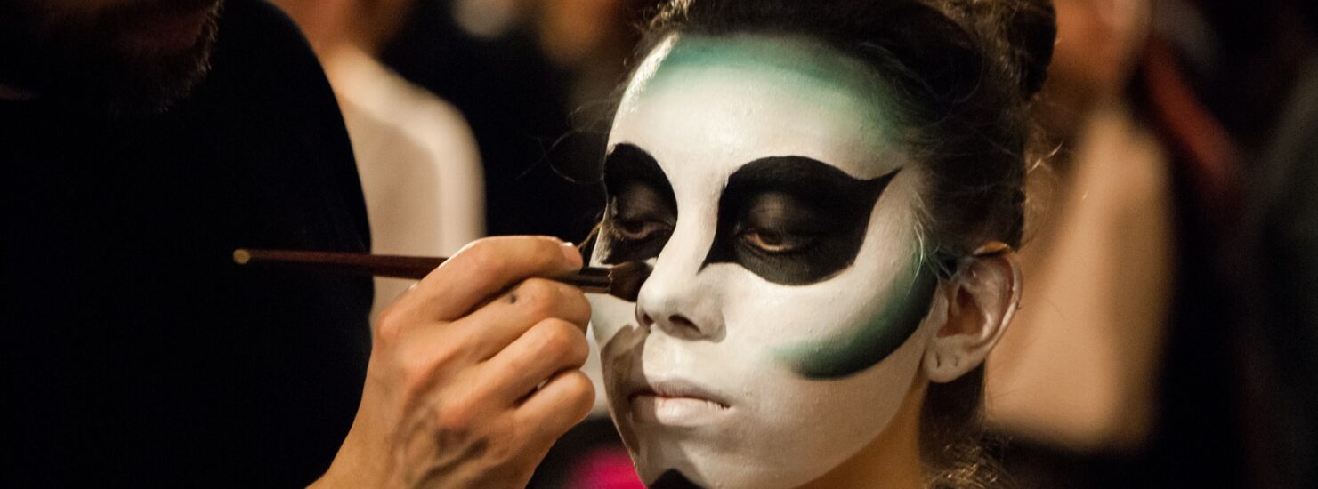 face painting process